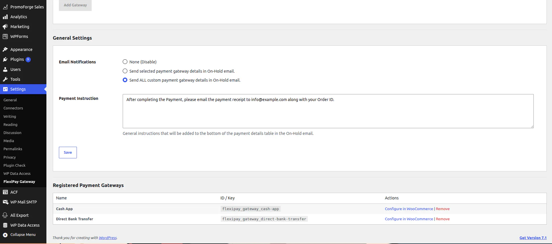FlexiPay Gateway for WooCommerce gallery image