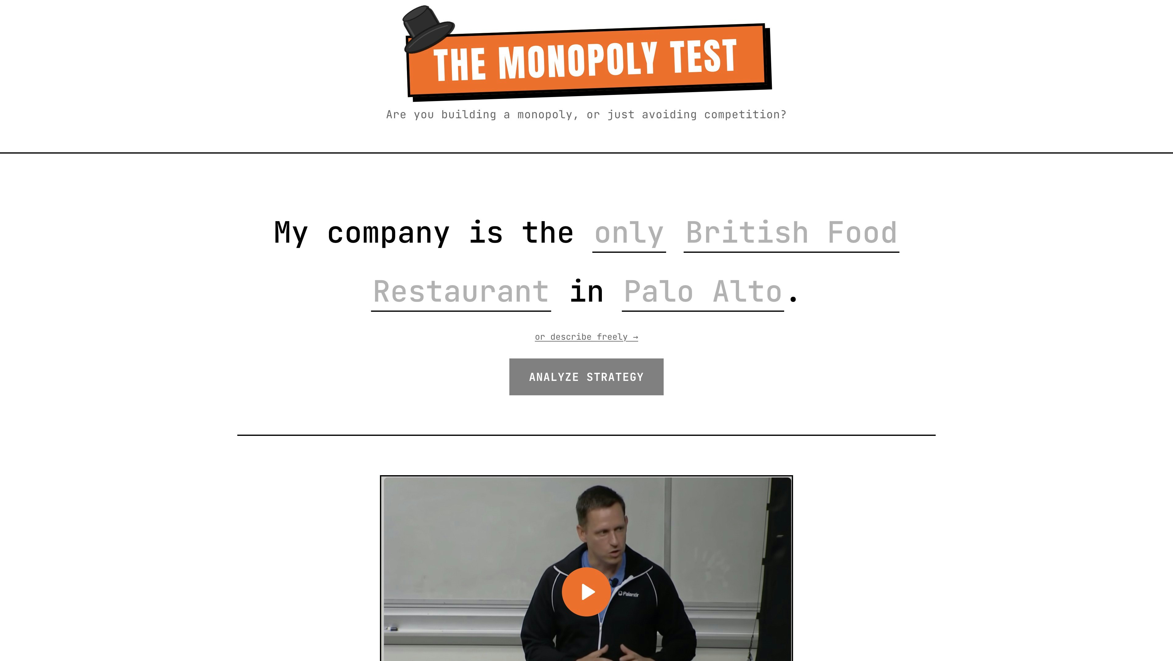 The Monopoly Test gallery image