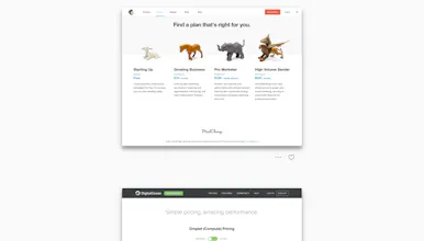 Pricing Pages gallery image