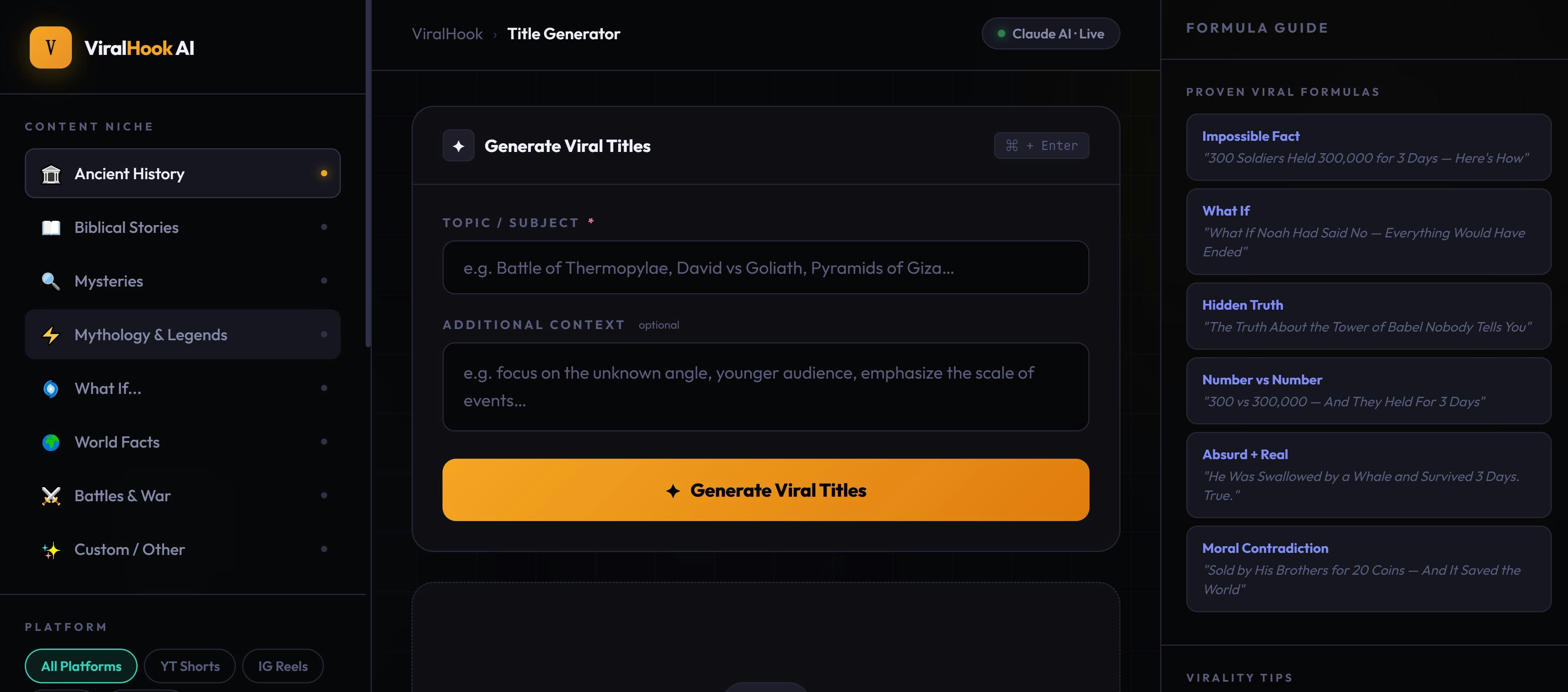 ViralHook AI gallery image