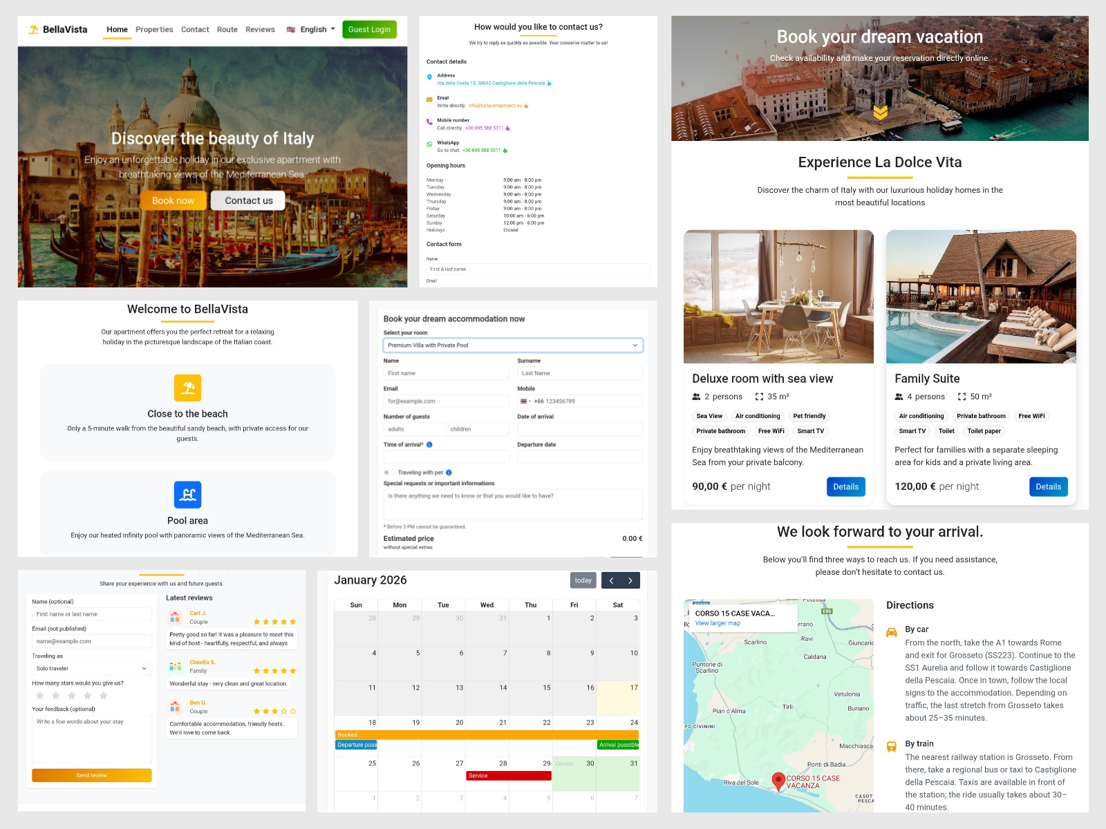 BellaVista - Screenshot 2 showing product features and functionality