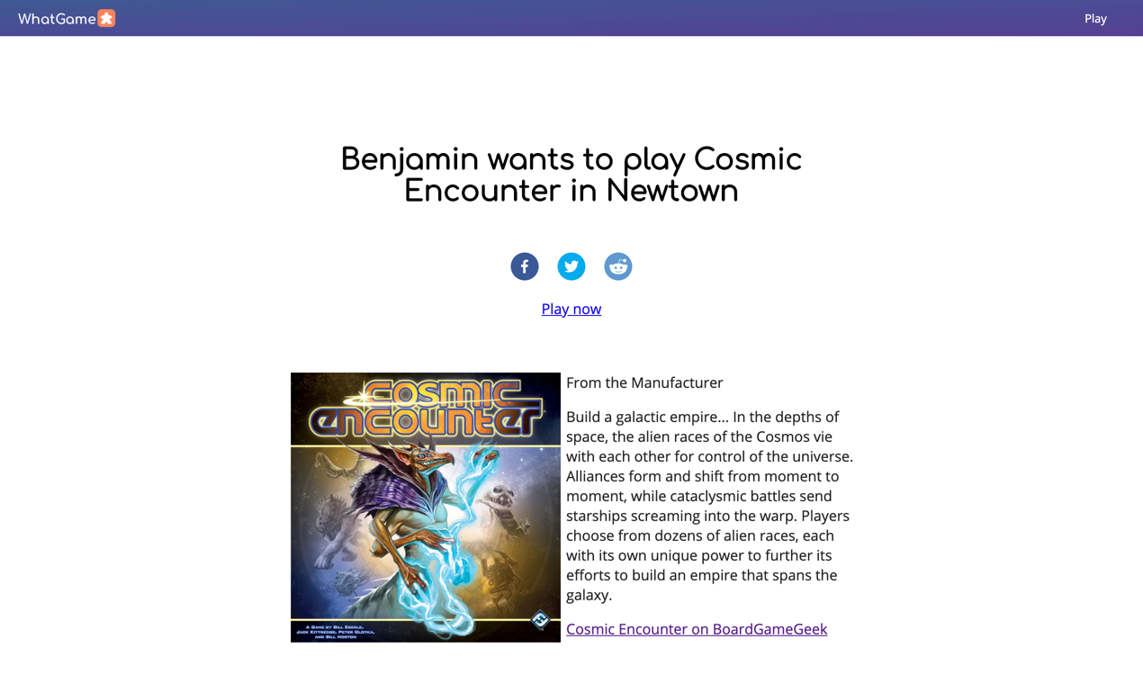 WhatGame gallery image