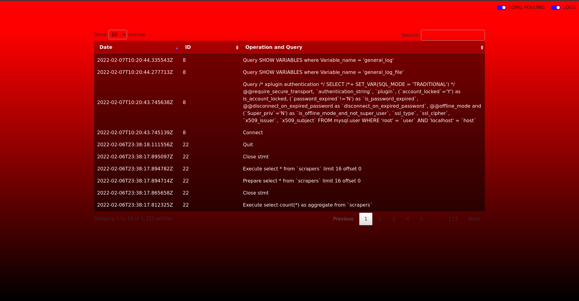 logs inferno gallery image