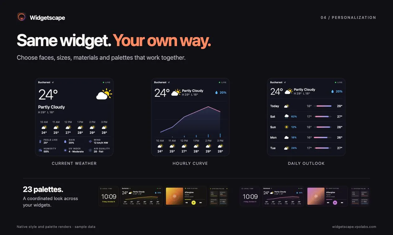 Widgetscape gallery image