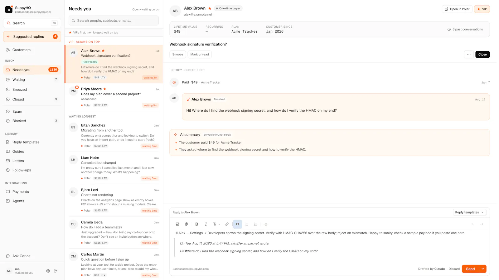SuppyHQ screenshot 3