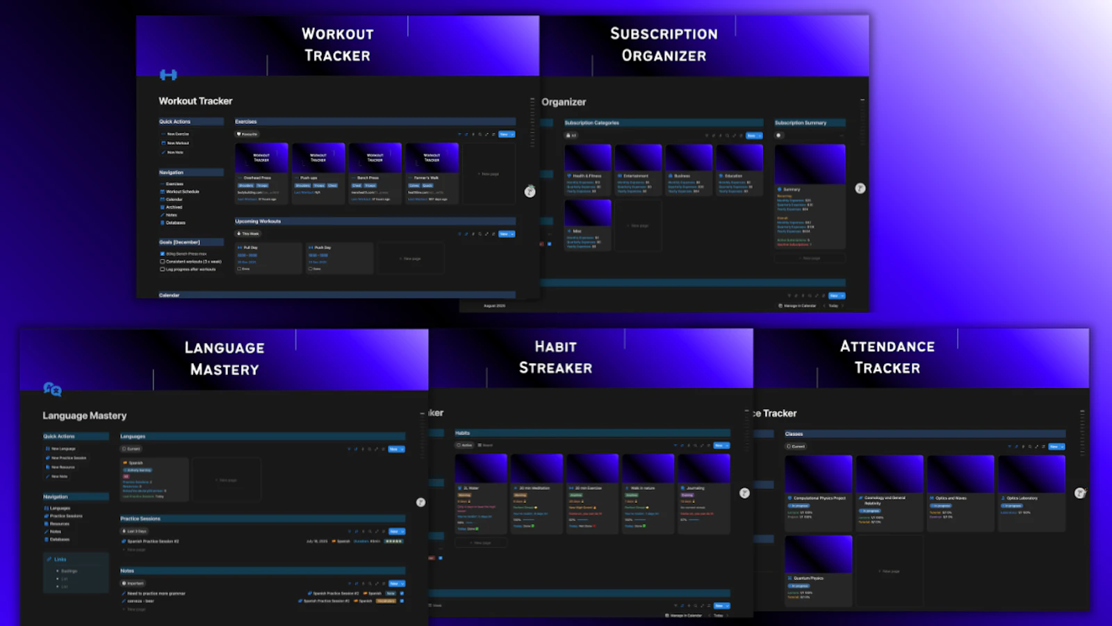 Starter Bundle for Notion screenshot 3