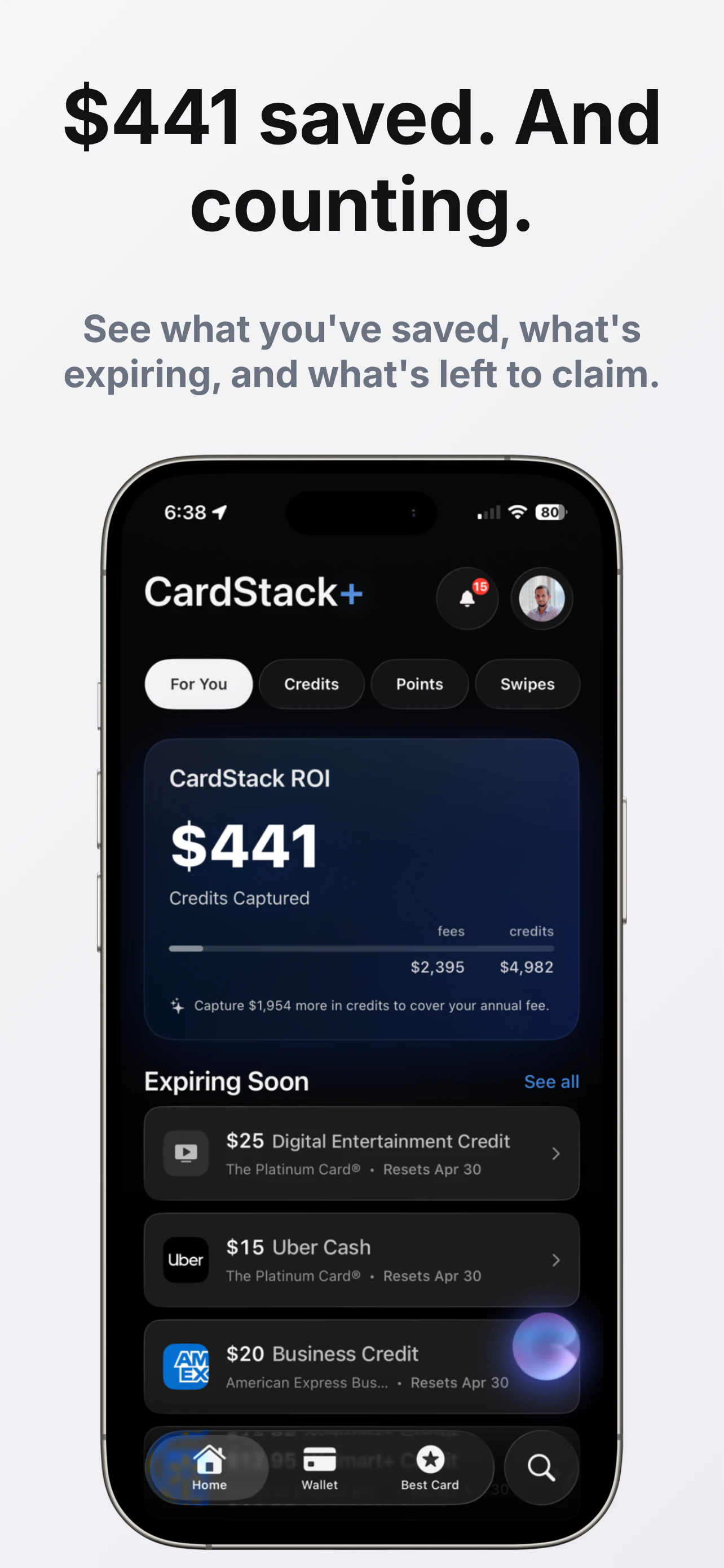 CardStack screenshot 2