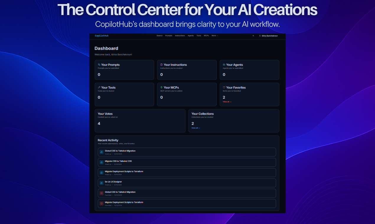 CopilotHub gallery image