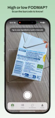 Belly Buddy: FODMAP scanner for IBS