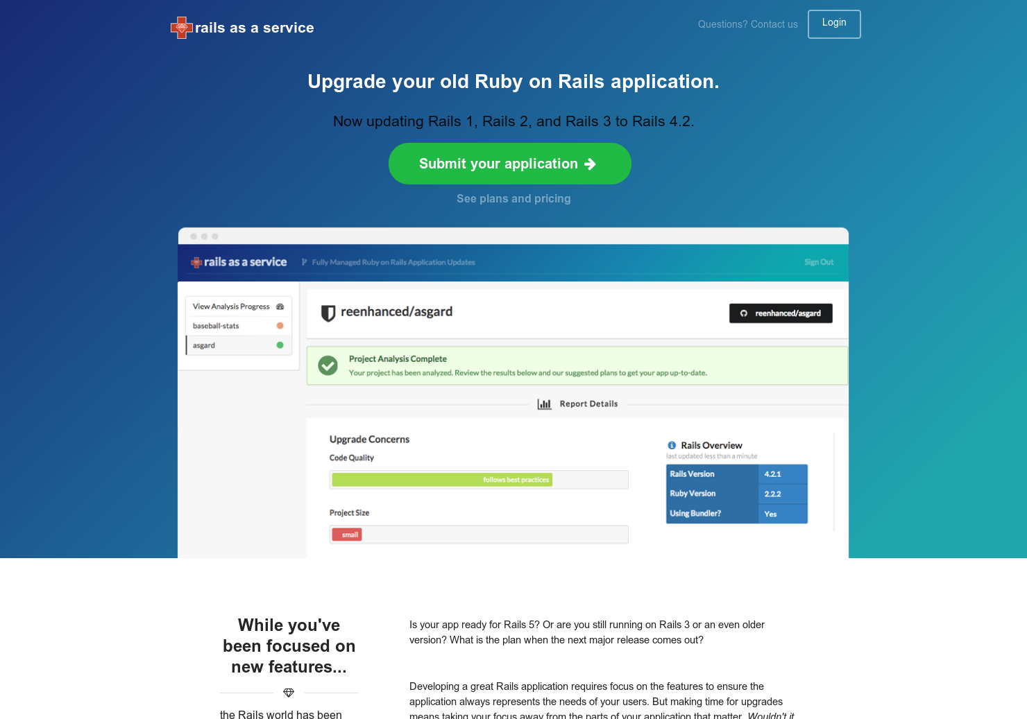 Rails As A Service gallery image