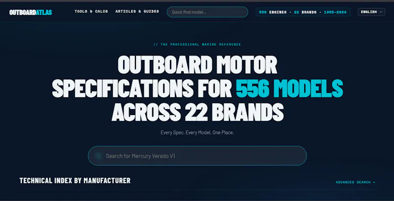 Outboard Atlas screenshot 1