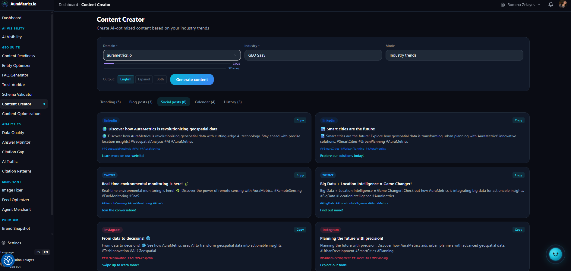 AuraMetrics gallery image