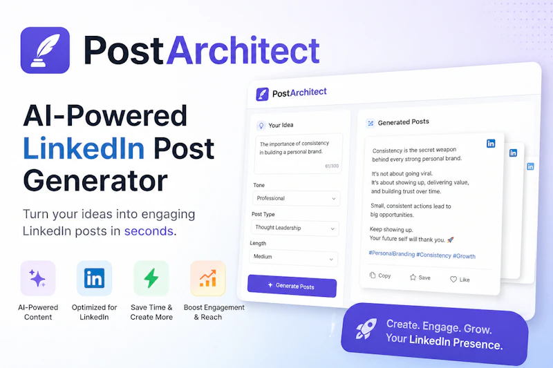 PostArchitect screenshot 1