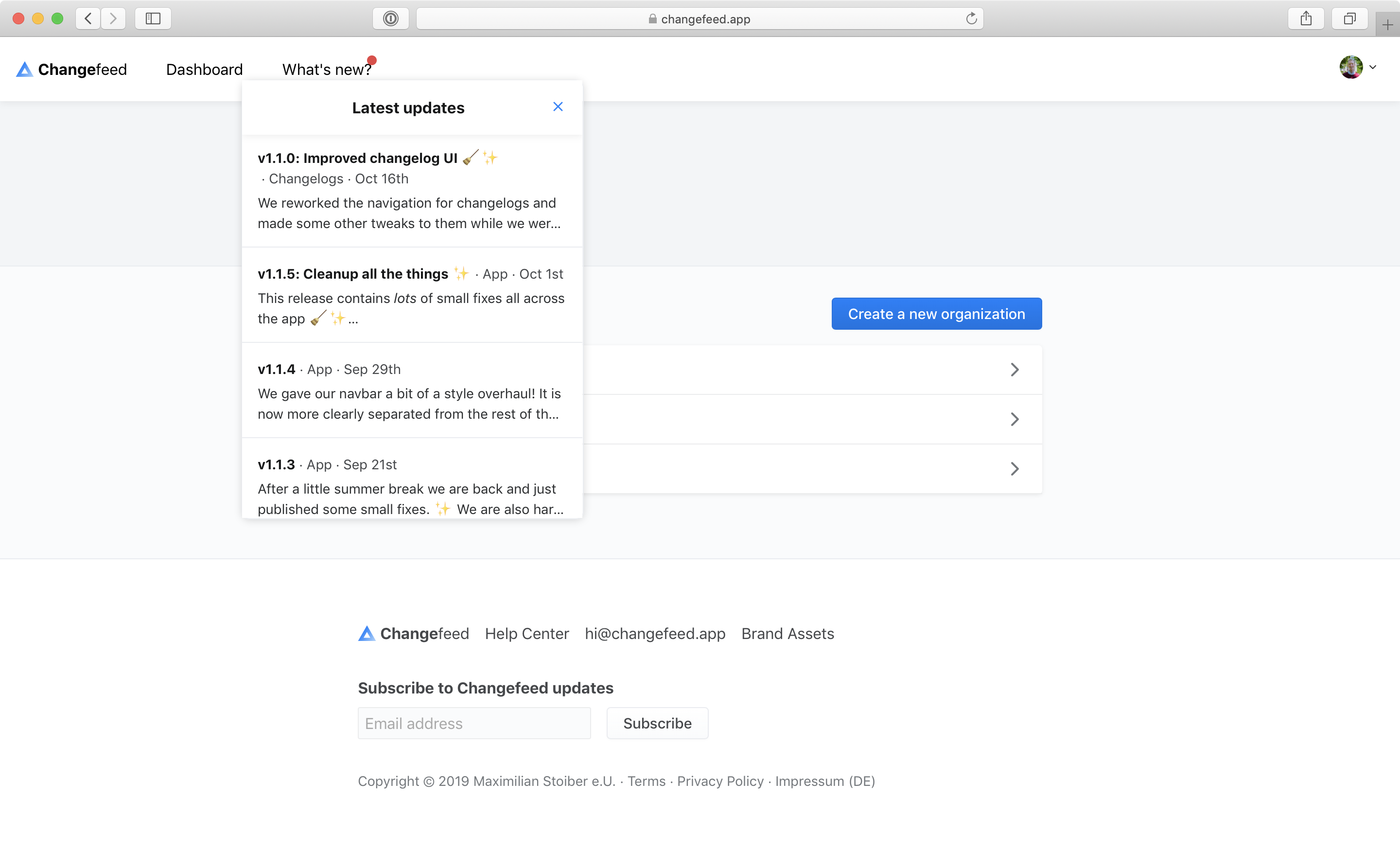 Changefeed v2 gallery image