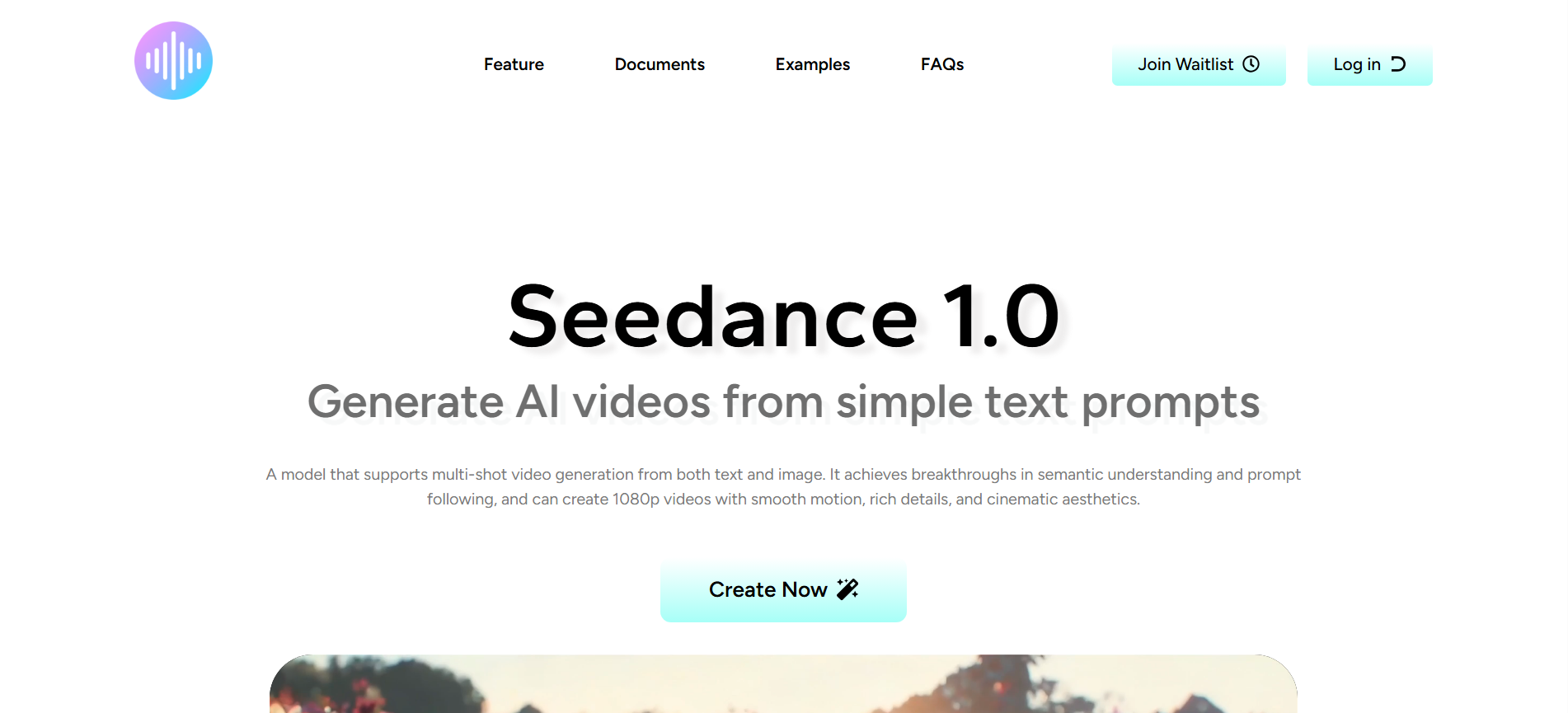 Seedance 1.0 gallery image