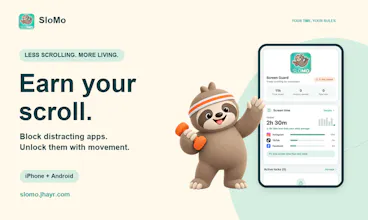SloMo: Less Scrolling, More Living gallery image