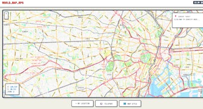 PIXEL WORLD MAP // RPG MODE gallery image