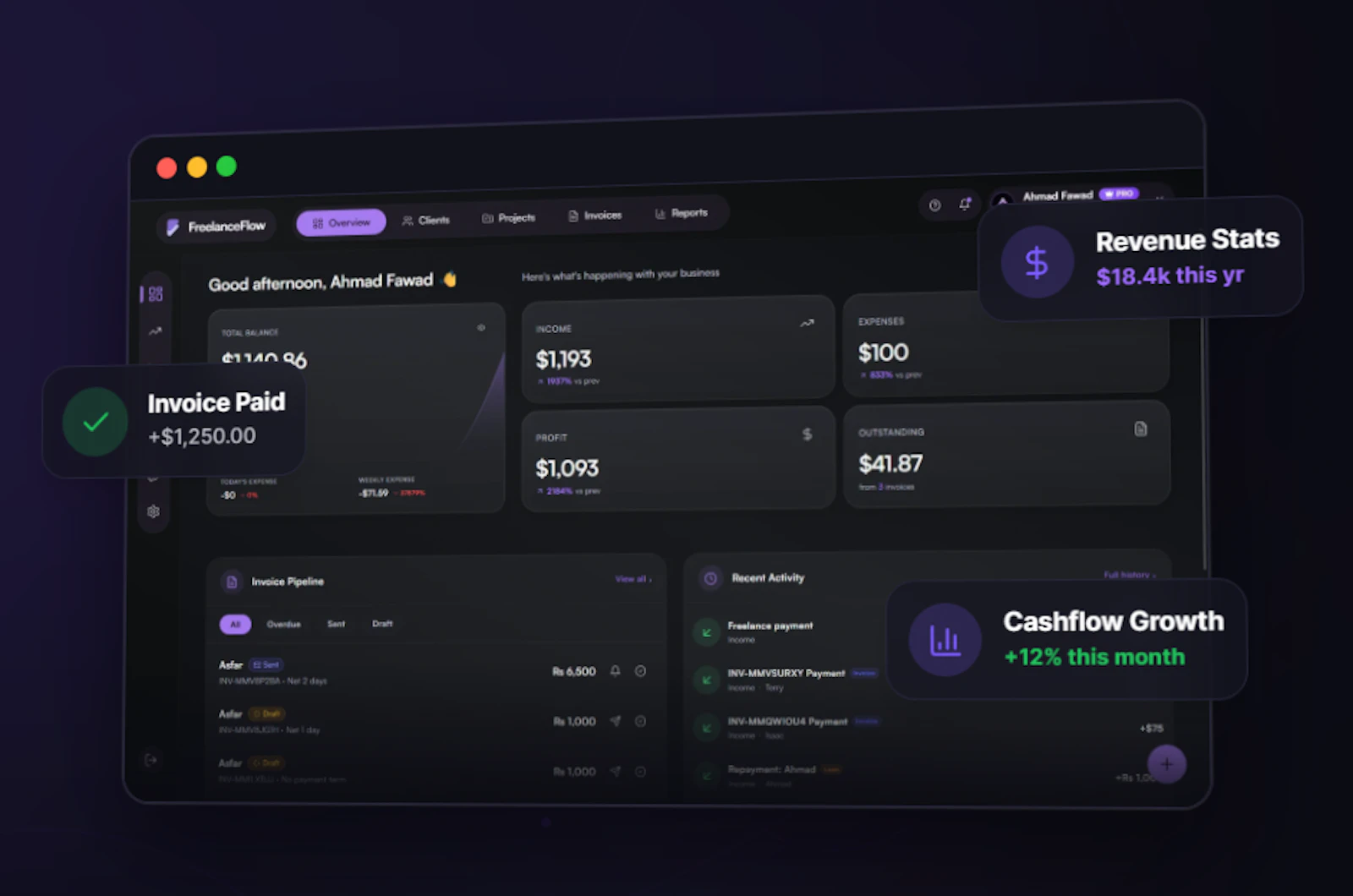 FreelanceFlow screenshot 5