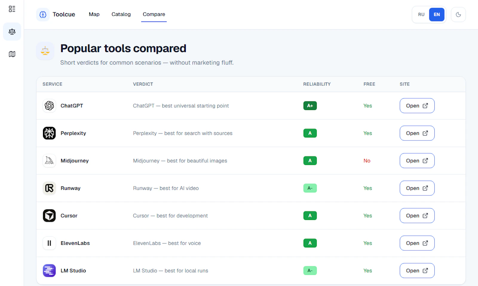 Toolcue screenshot 3