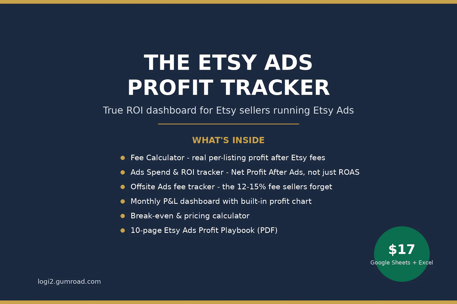 Etsy Ads Profit Tracker screenshot 1