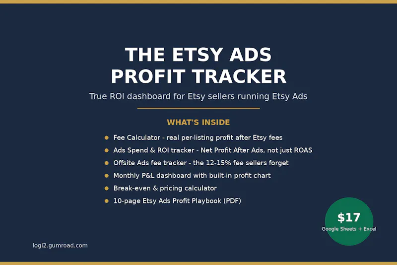 Etsy Ads Profit Tracker screenshot 1