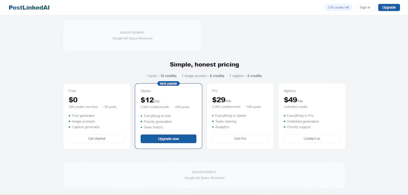 PostLinkedAI screenshot 8