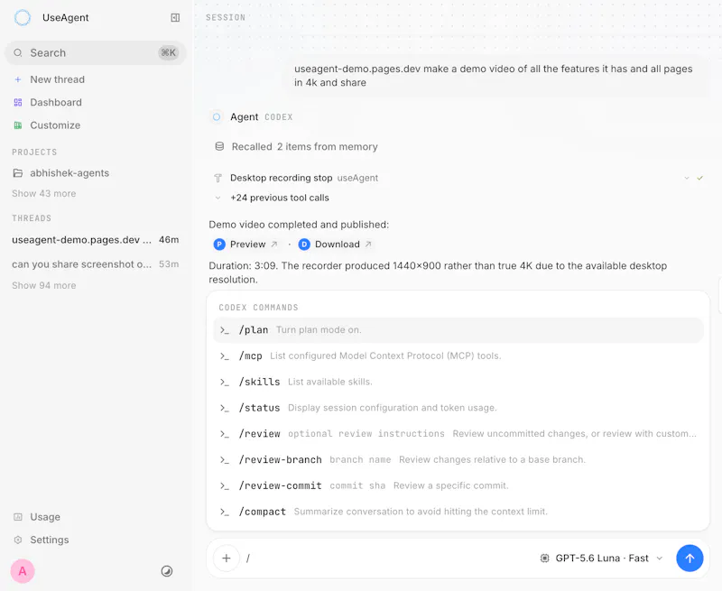 UseAgent screenshot 6