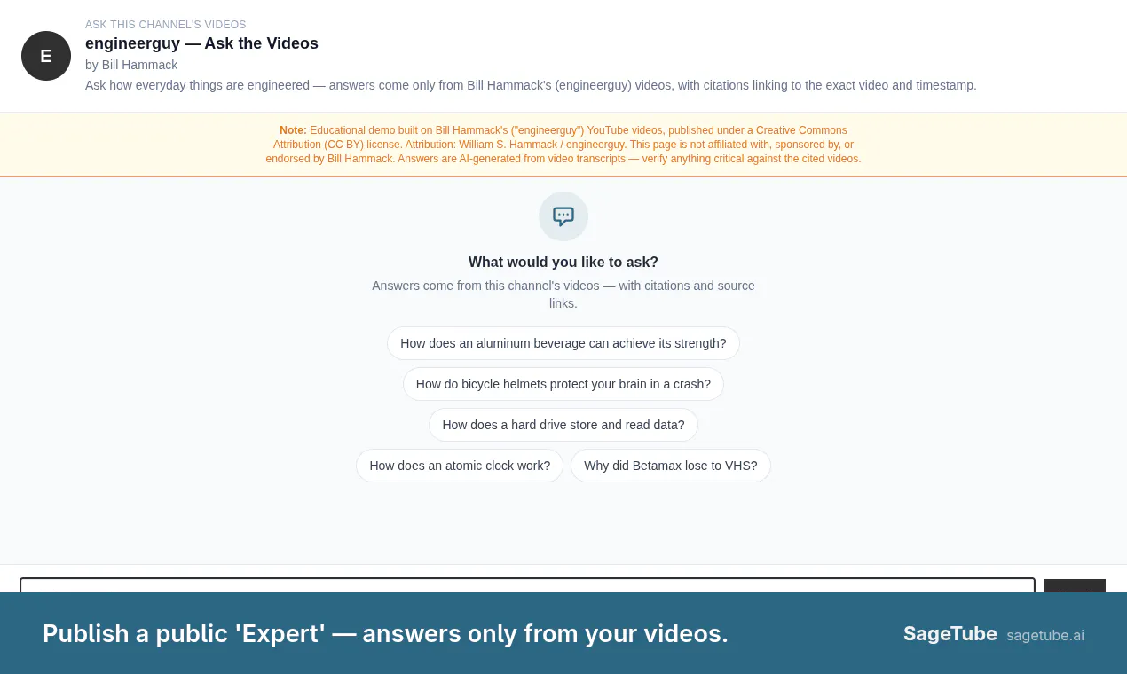 SageTube gallery image