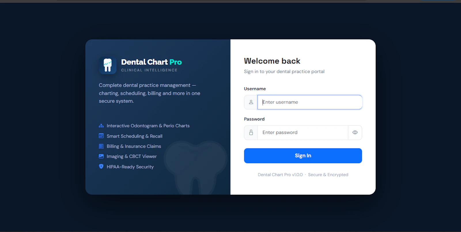 Dental Chart Pro screenshot 1
