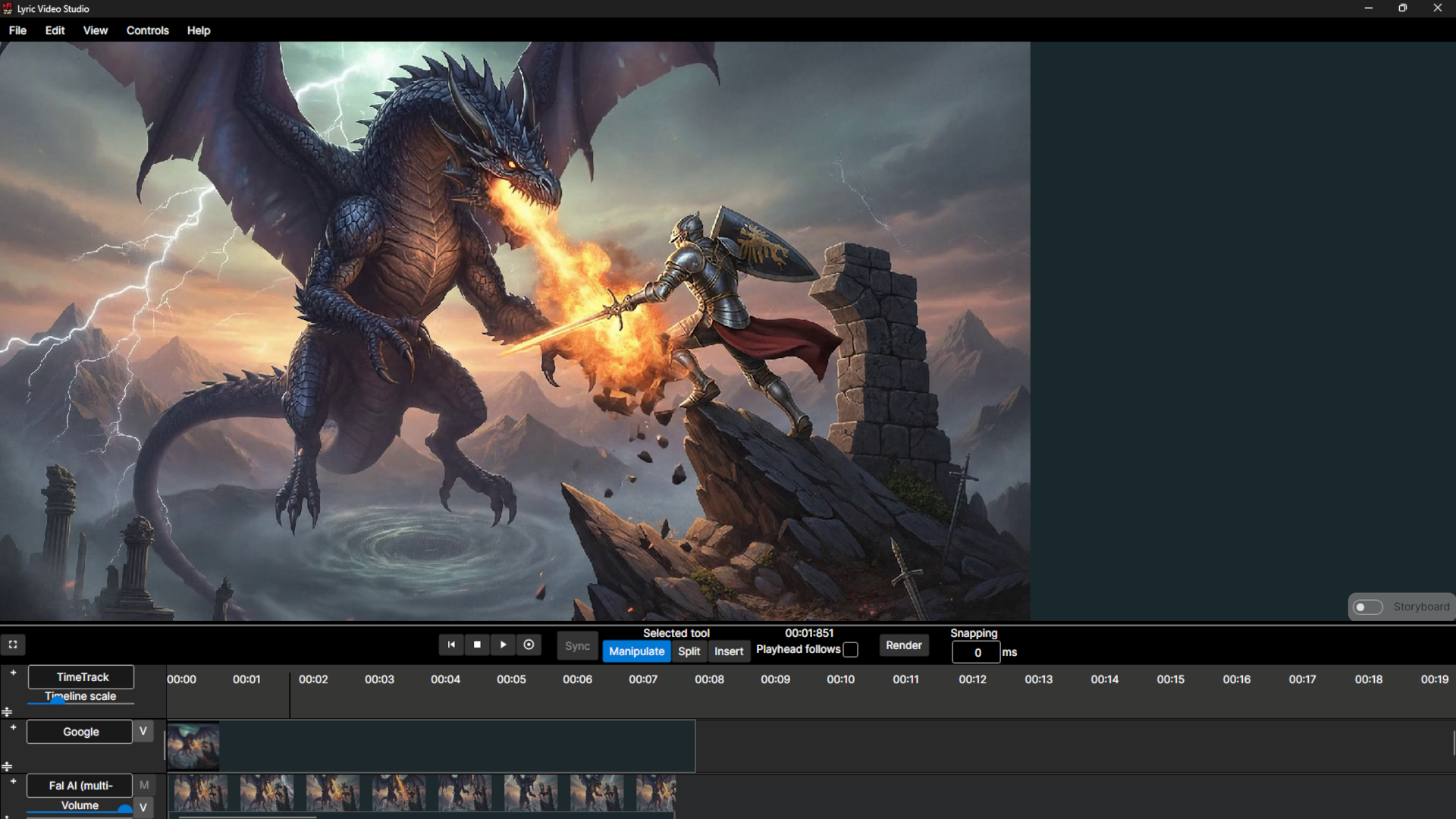 Lyric Video Studio gallery image