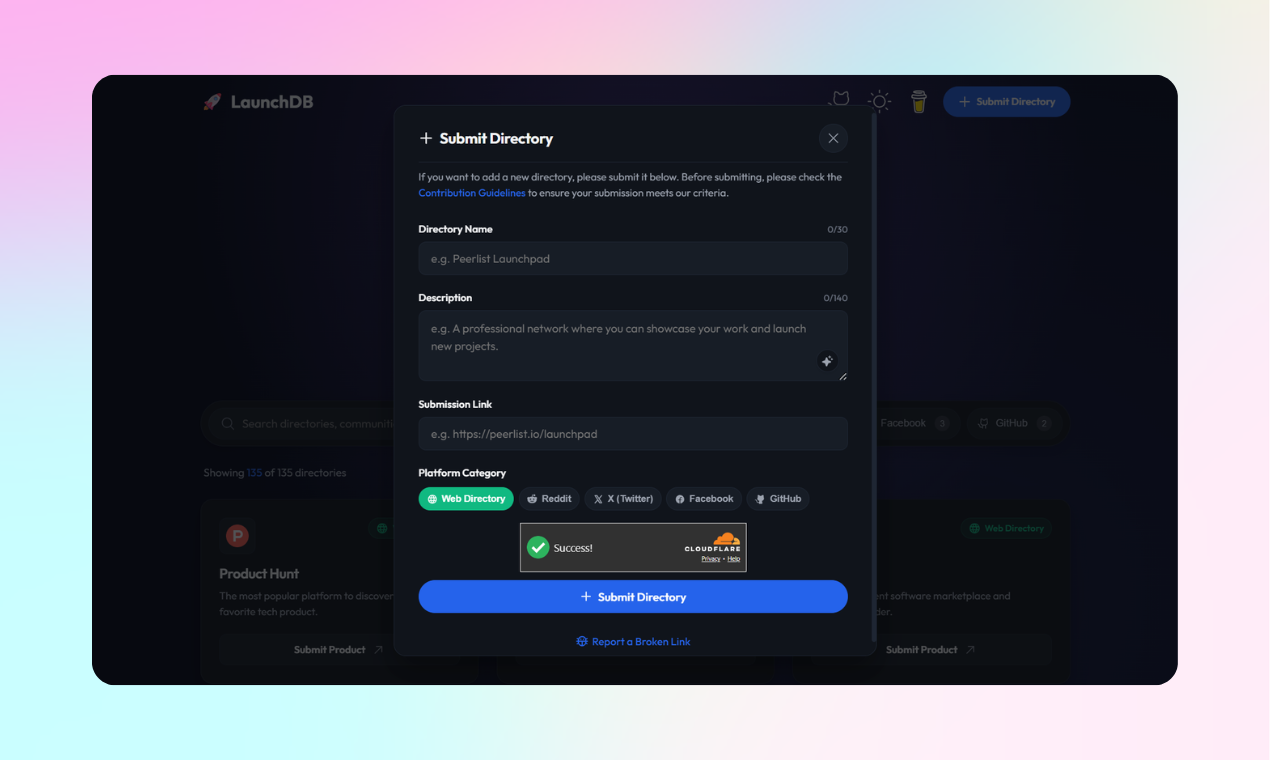 LaunchDB gallery image