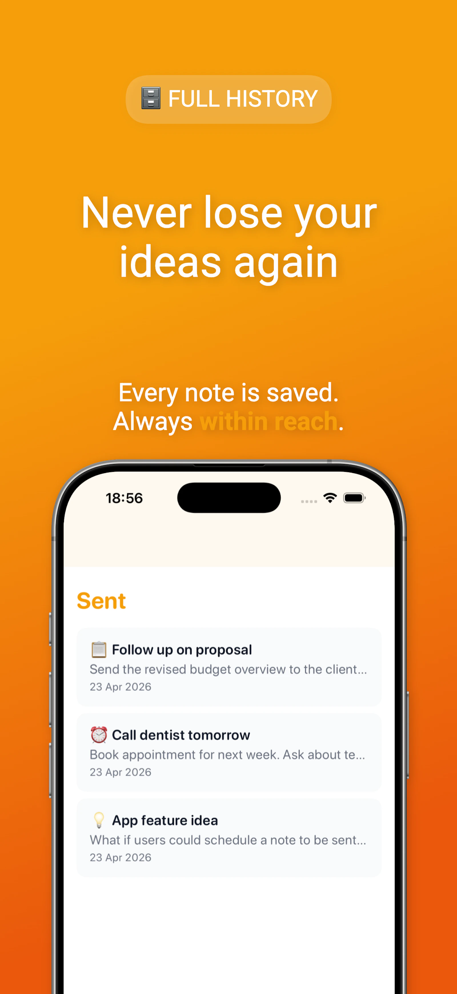 Note To Myself screenshot 4