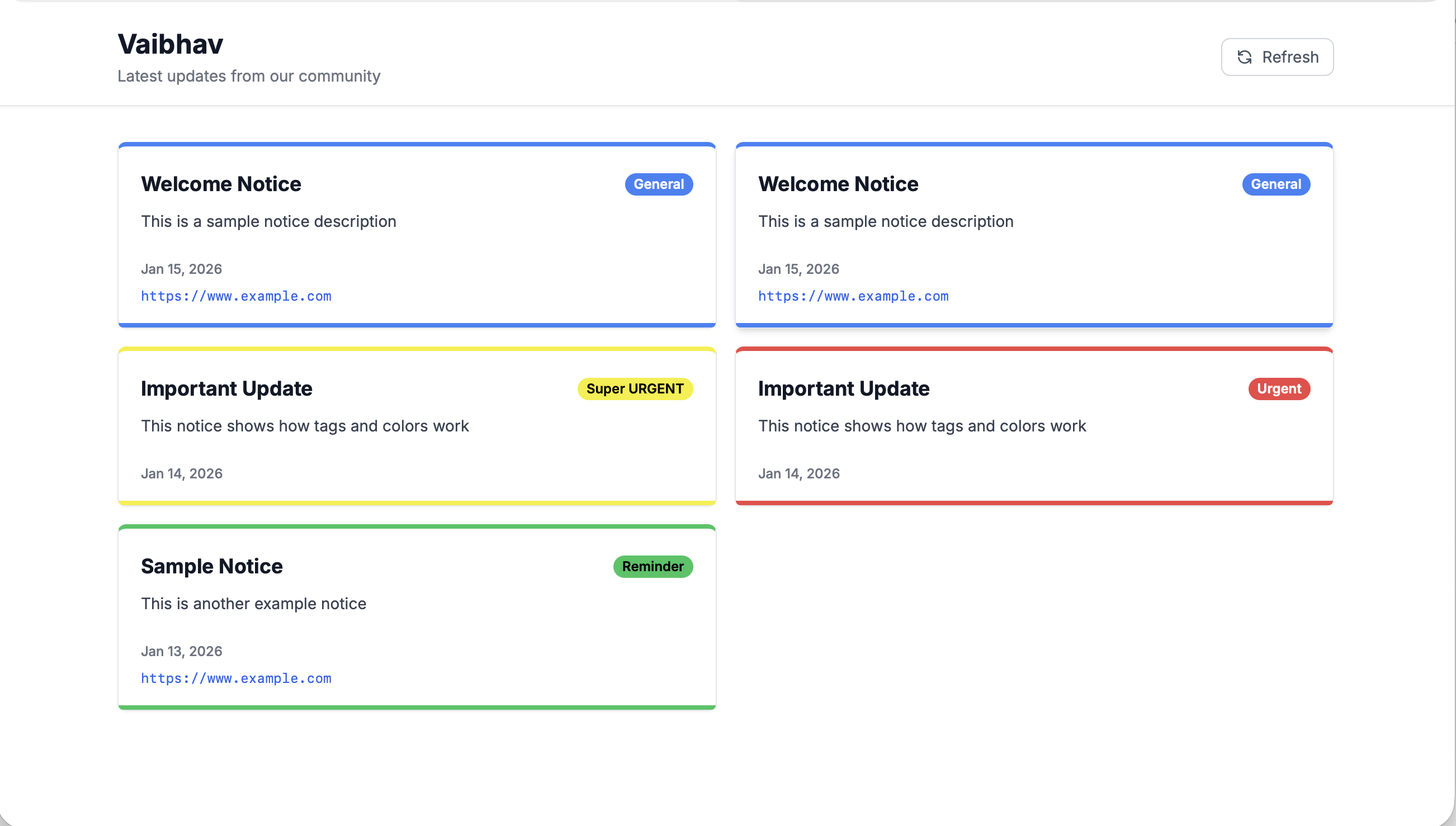 Sheet2Notice gallery image