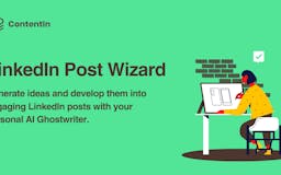 LinkedIn Post Wizard by ContentIn media 1