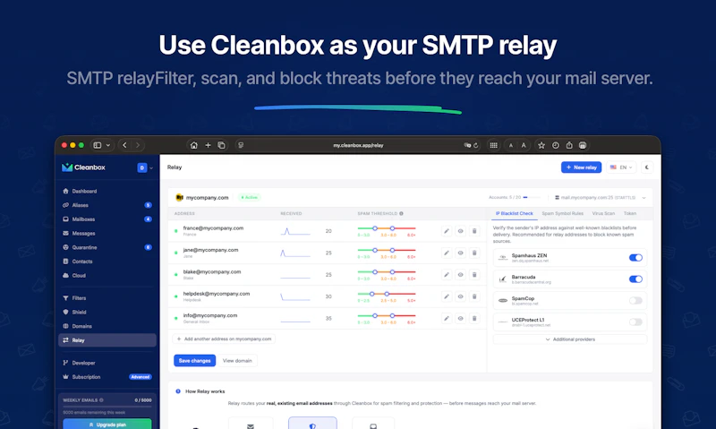 Cleanbox screenshot 4