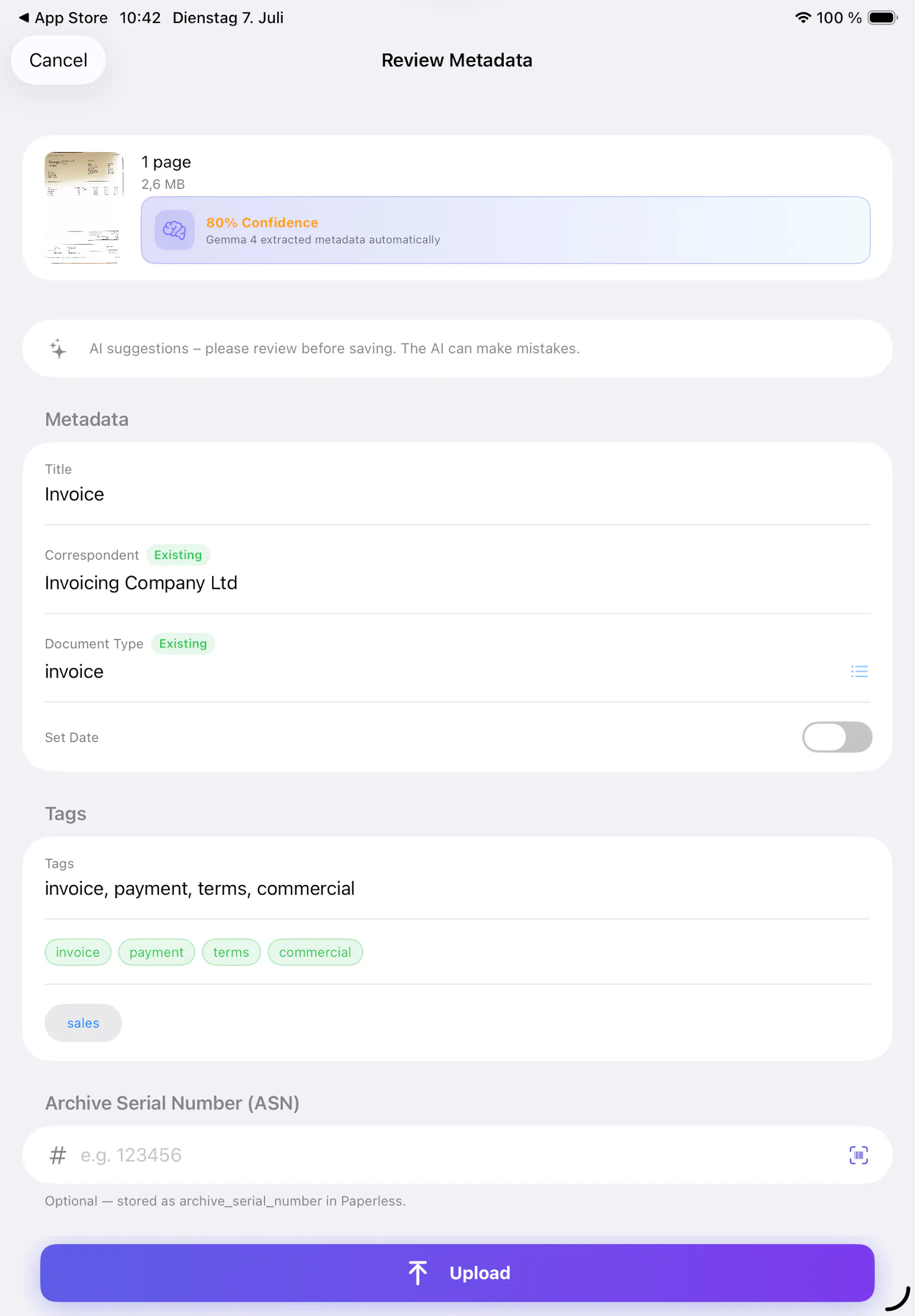 Archi screenshot 2
