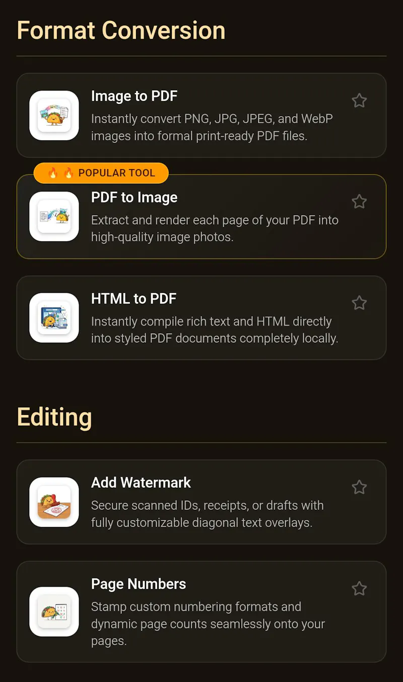 TacoPDF screenshot 4