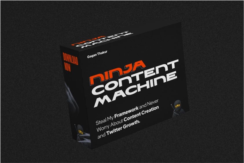 Ninja Content Machine For Twitter