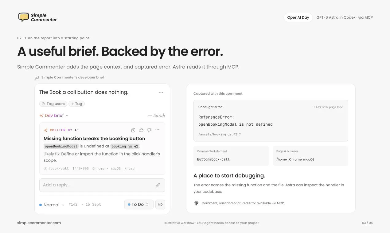 Simple Commenter AI gallery image