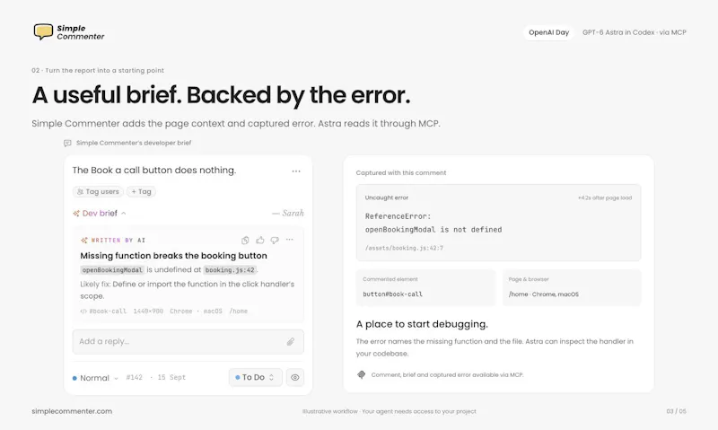 Simple Commenter AI screenshot 3
