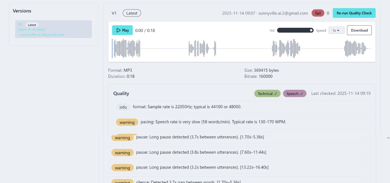 VoiceDeck - Screenshot 3 showing product features and functionality