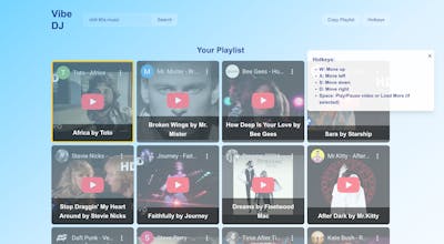 Cursor for Music Playlists - Vibe DJ gallery image