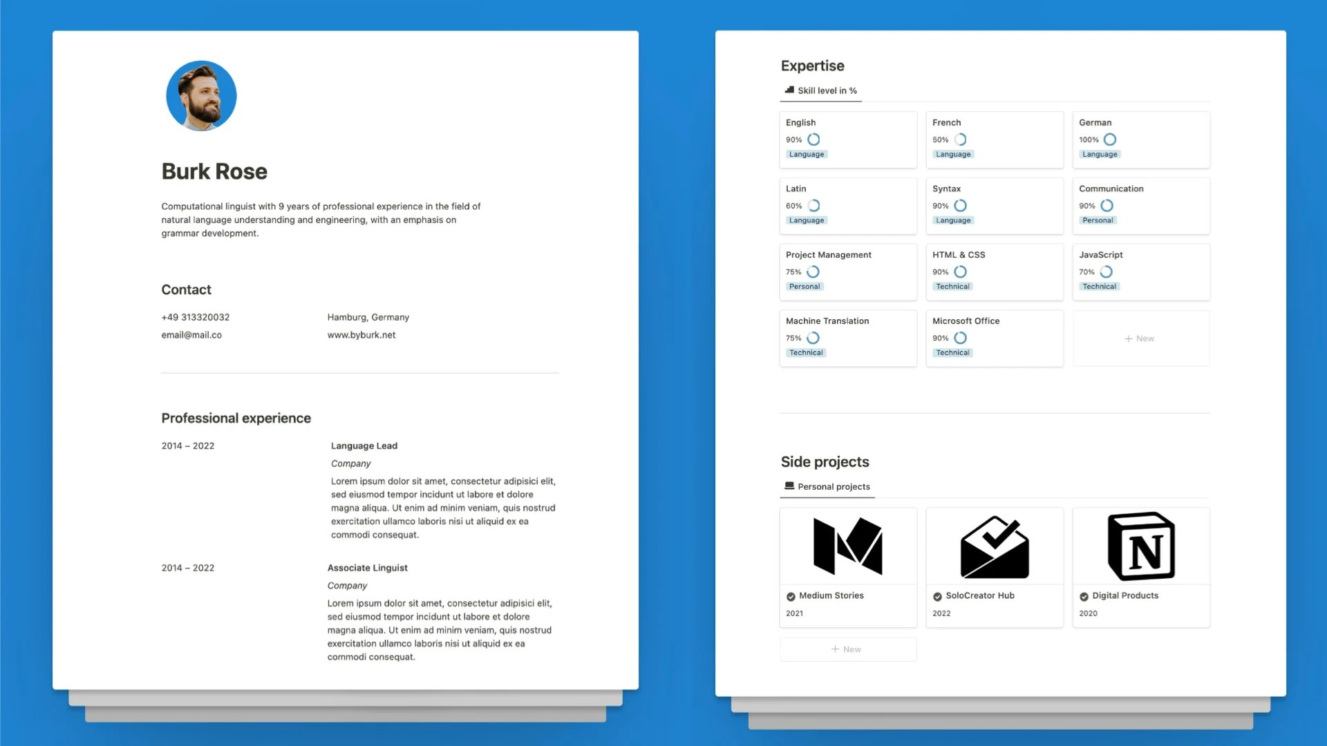 Média CV doux - Rock votre CV 1