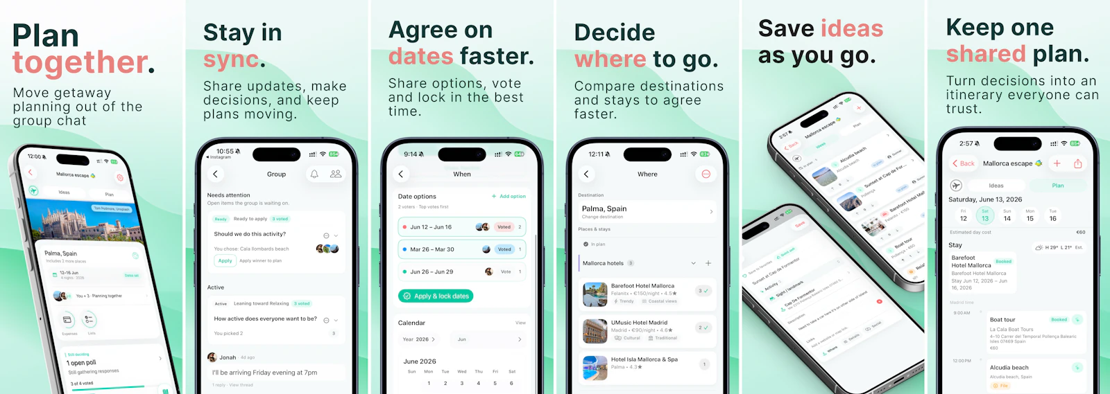 Awaii — shared travel planner screenshot 2