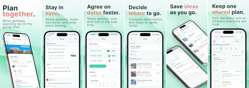 Awaii — shared travel planner screenshot 2
