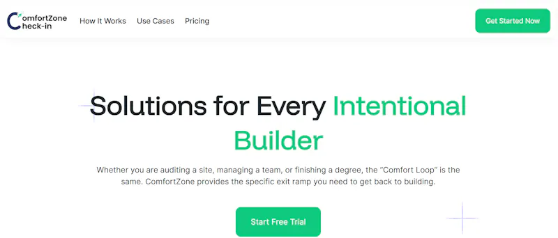 ComfortZoneCheckin screenshot 2