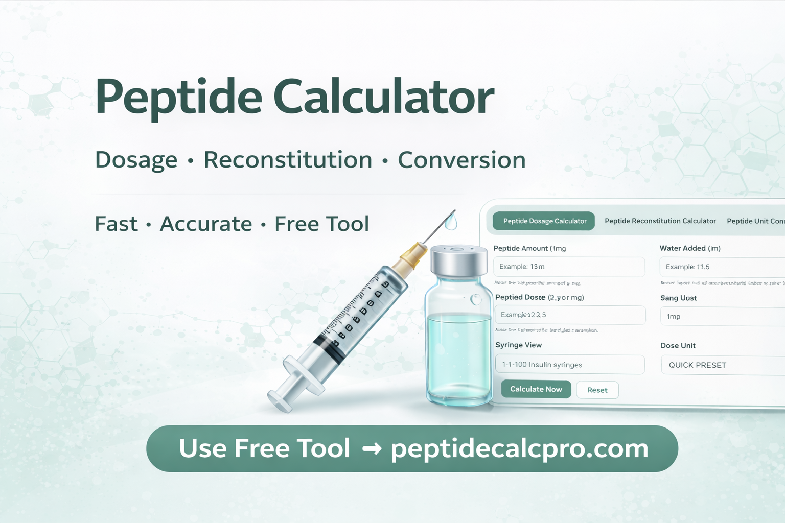 Peptide Calculator gallery image