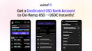 Virtual USD Bank Accounts by Wind