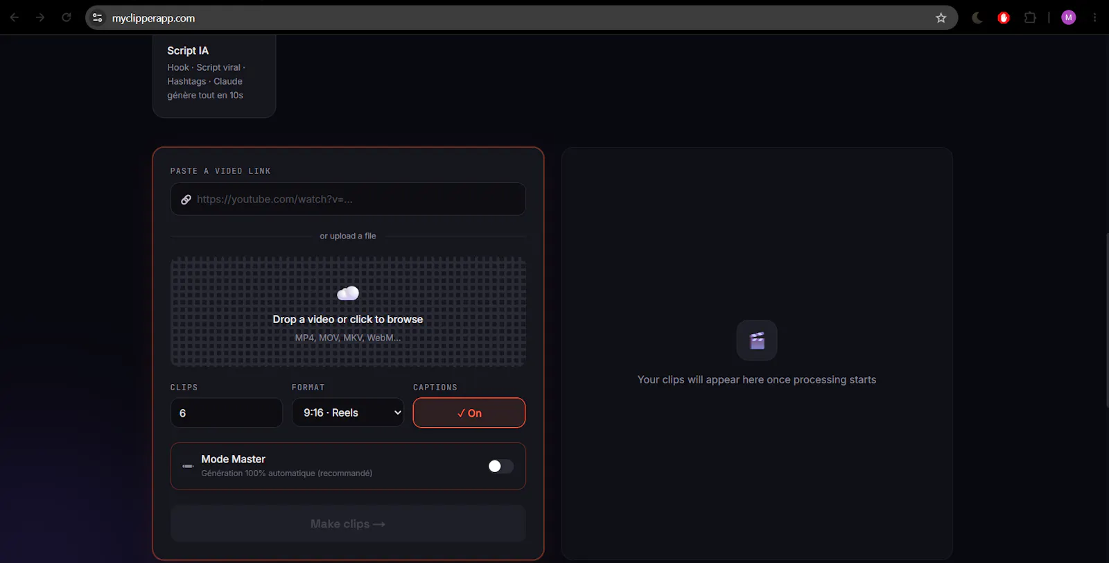Clipper screenshot 2