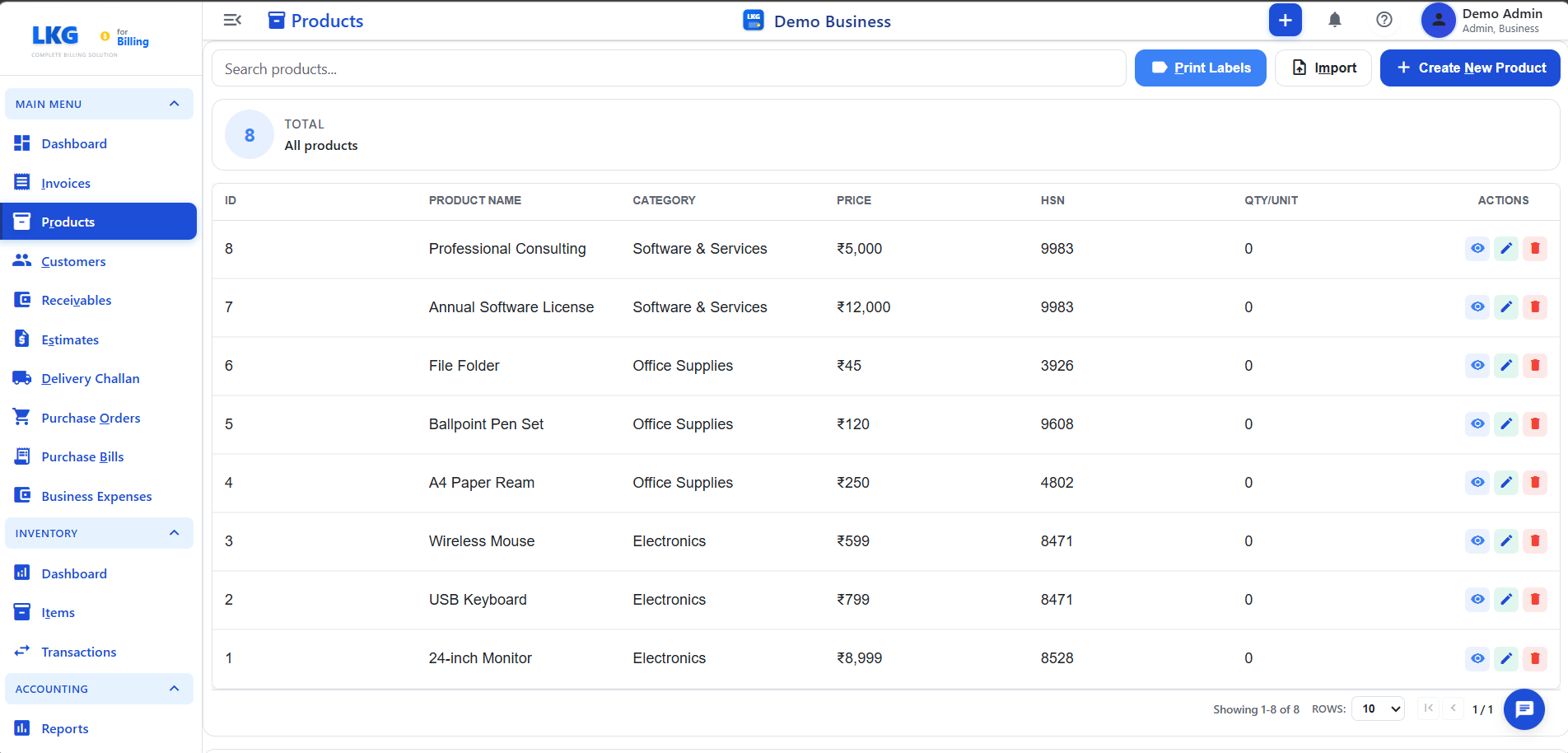 LKG for Billing gallery image